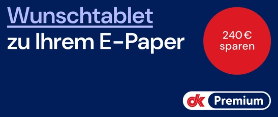 Wunschtablet zu Ihrem E-Paper