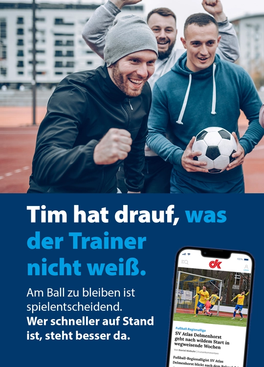 Tim hat drauf, was der Trainer nicht weiß.