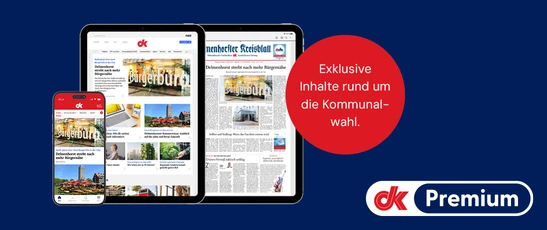 Abbildung der Produkte von dk mit Störer zur Kommunalwahl