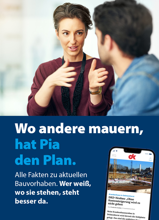 Wo andere mauern, hat Pia den Plan.