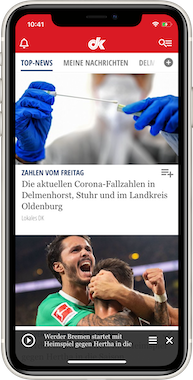dk News-App, Ansicht 1
